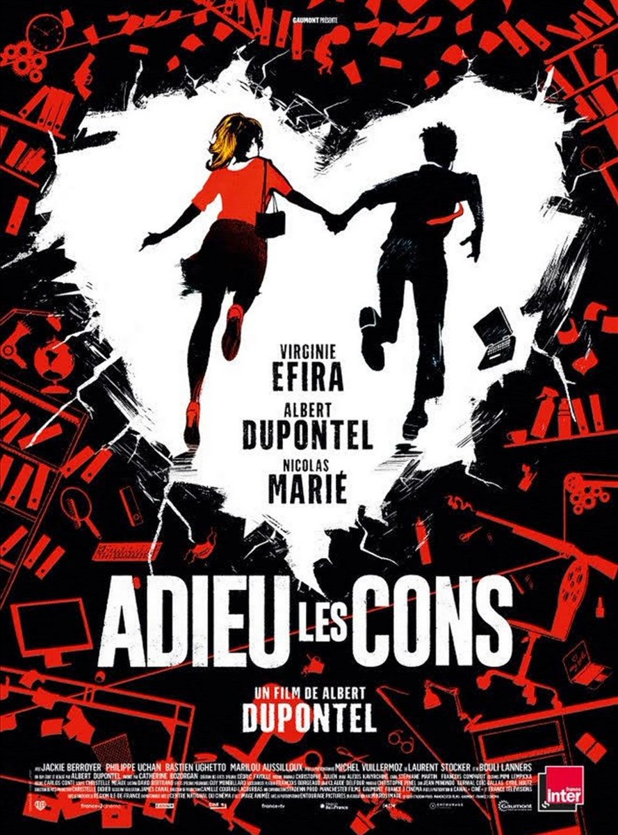 -[Sortie du 21/10]-Adieu les cons de Albert DupontelVéritable claque émotionnelle, Dupontel signe une critique juste de la société appuyée par son duo de personnages écrits et interprétés avec soin. Dupontel se surpasse une fois de plus pour offrir une excellente oeuvre.