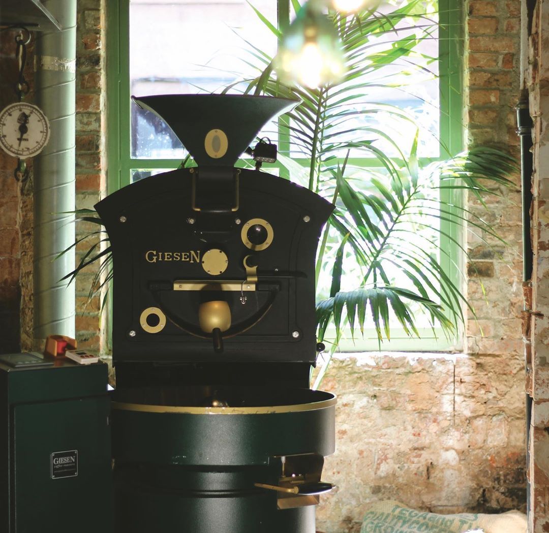 Great looking set up at the Coco Tang roastery! 🔥