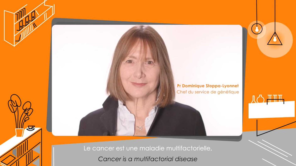 Découvrez la 1ere des 6 vidéos au cours de laquelle le Pr Dominique STOPPA-LYONNET répond à la question : "Pourquoi un test génétique dans certaines situations et pas d'autres ? "
<a href="/MASFIP/">MASFIP</a>, <a href="/FondationAvenir/">Fondation de l'Avenir</a>, <a href="/institut_curie/">Institut Curie</a> et <a href="/GeneticancerFR/">Asso Généticancer</a>  ⬇️
bit.ly/3jqpjbr ▶️
