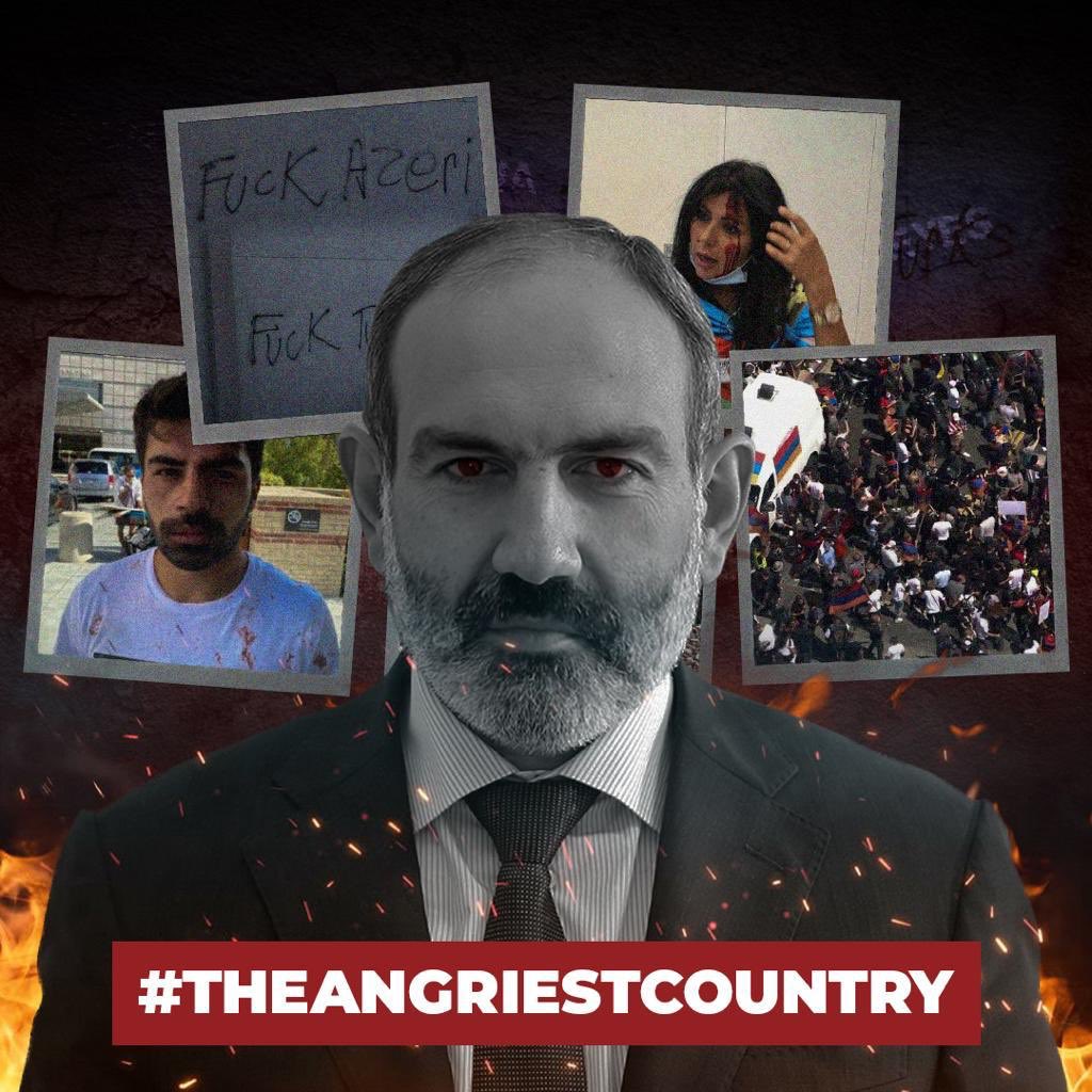 tahmina_hkhyva's tweet photo. According interview in 143 countries the World`s Angriest Country is Armenia. As a country living in neighbourhood we ask please #StopArmenianAggression #TheAngriestCountry https://t.co/VEttKrGxxB