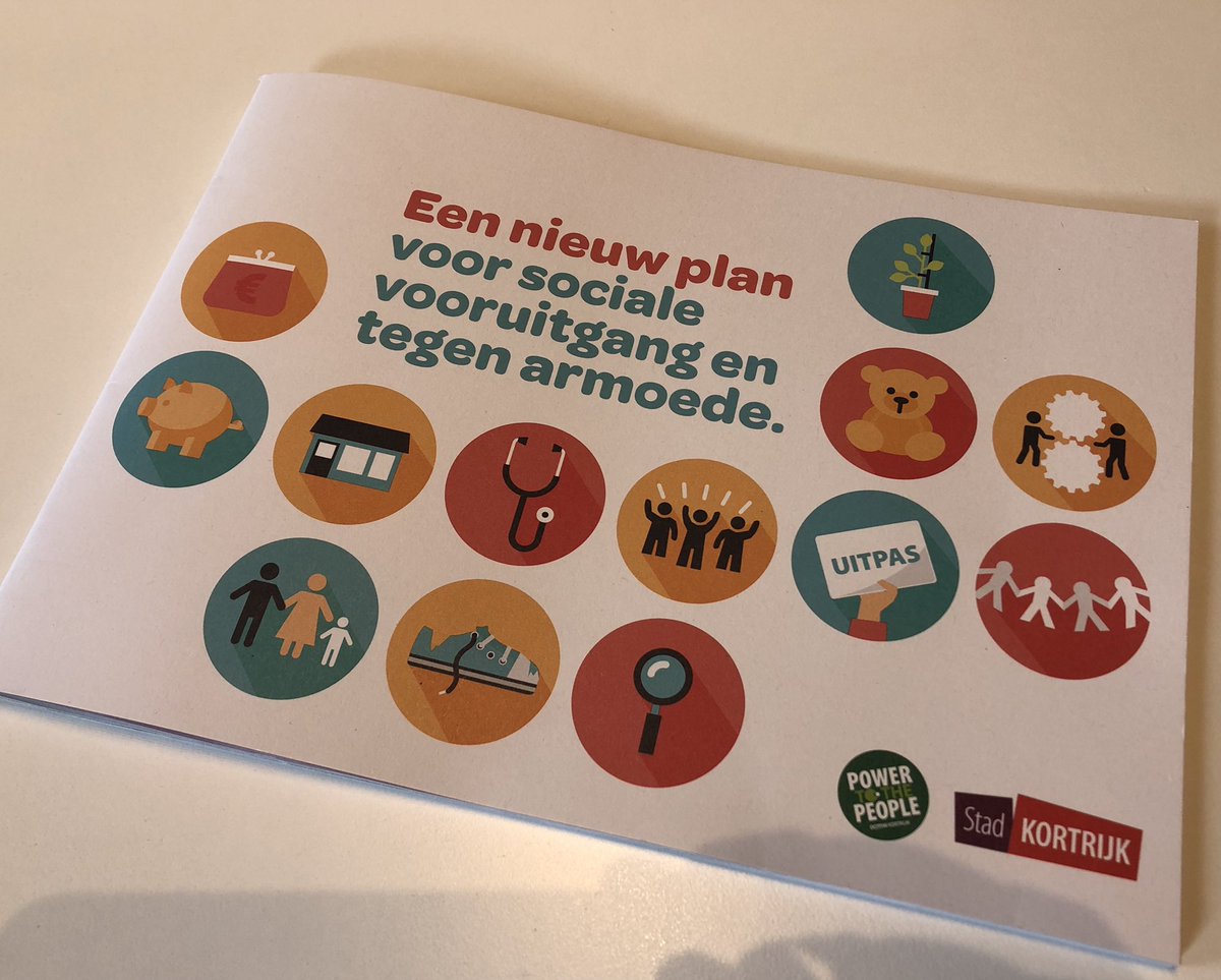 Het is er, ons nieuw plan voor sociale vooruitgang en tegen armoede 2020-2025 van <a href="/8500Kortrijk/">Stad Kortrijk</a>.

Kortrijk pioniert verder met:

👉🏻 13 grote werven
👉🏻 99 acties
👉🏻 35 miljoen euro extra.

1.000 inwoners en 29 organisaties werkten mee aan dit plan: grote dank!