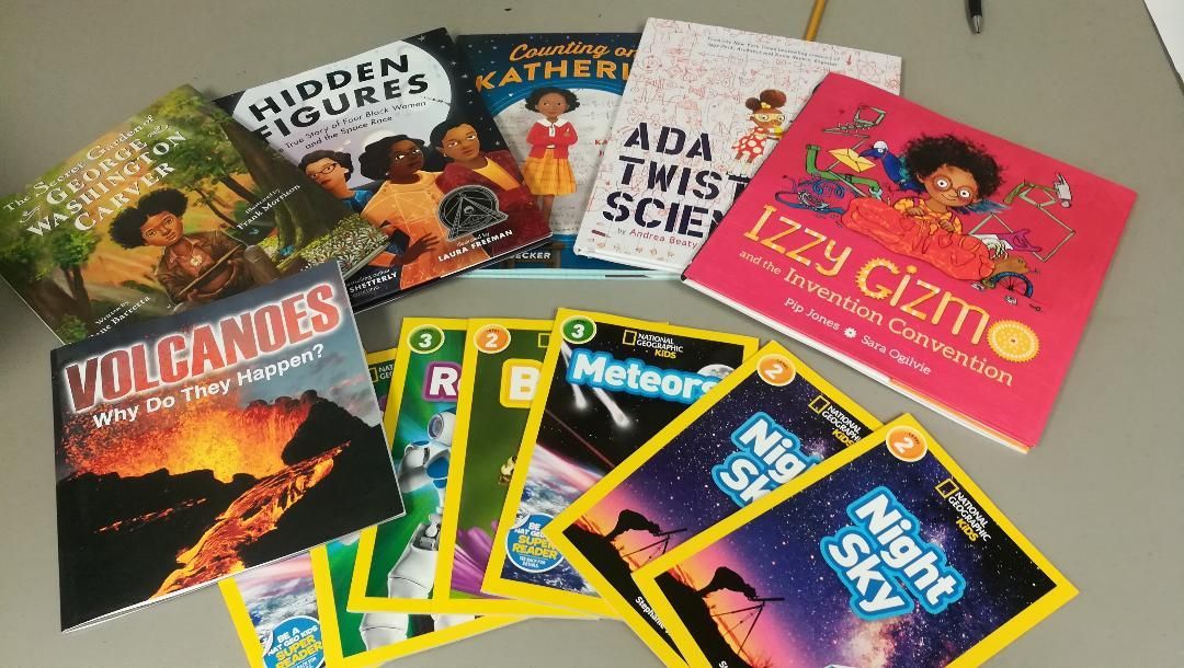 Team1912's tweet photo. We've got some cool books so we're about 1/3 of the way to our Book Drive goal for the Abney Elementary Library in Slidell! You can help by buying a kid's book off our Amazon wishlist @ https://t.co/g18SeJzo4e or see our flyer https://t.co/C9F5nnAPCm  Thanks! https://t.co/sV1M7fTmpG