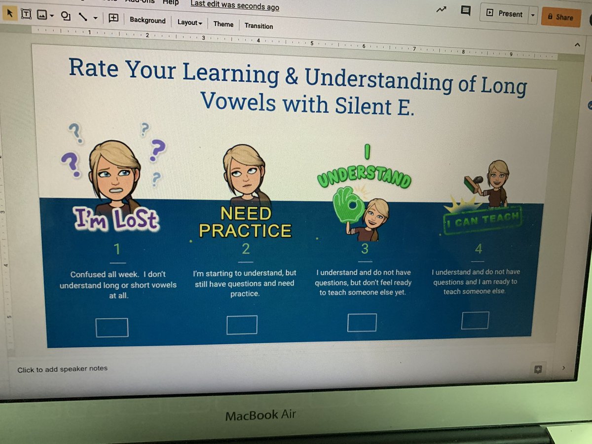 Mrs_WStrasser's tweet photo. A few weeks late on this one, but used this as a Friday check for understanding. All digital and individual. Created on google slides. Doing similar activities each Friday after learning the concepts during the week. #MTeagles https://t.co/Pezlk7m62u