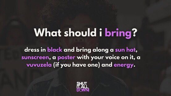 feliciagustavo_'s tweet image. Tomorrow 10AM, Zoo Park. #ShutItAllDownNamibia