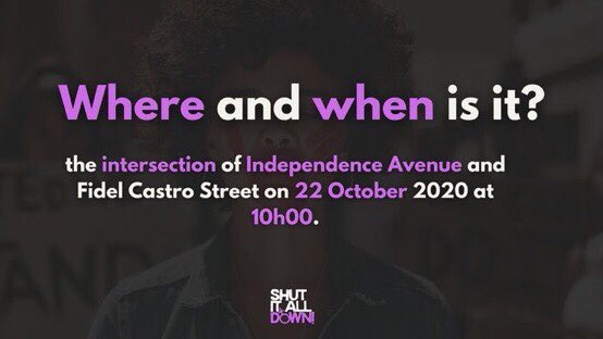 feliciagustavo_'s tweet image. Tomorrow 10AM, Zoo Park. #ShutItAllDownNamibia