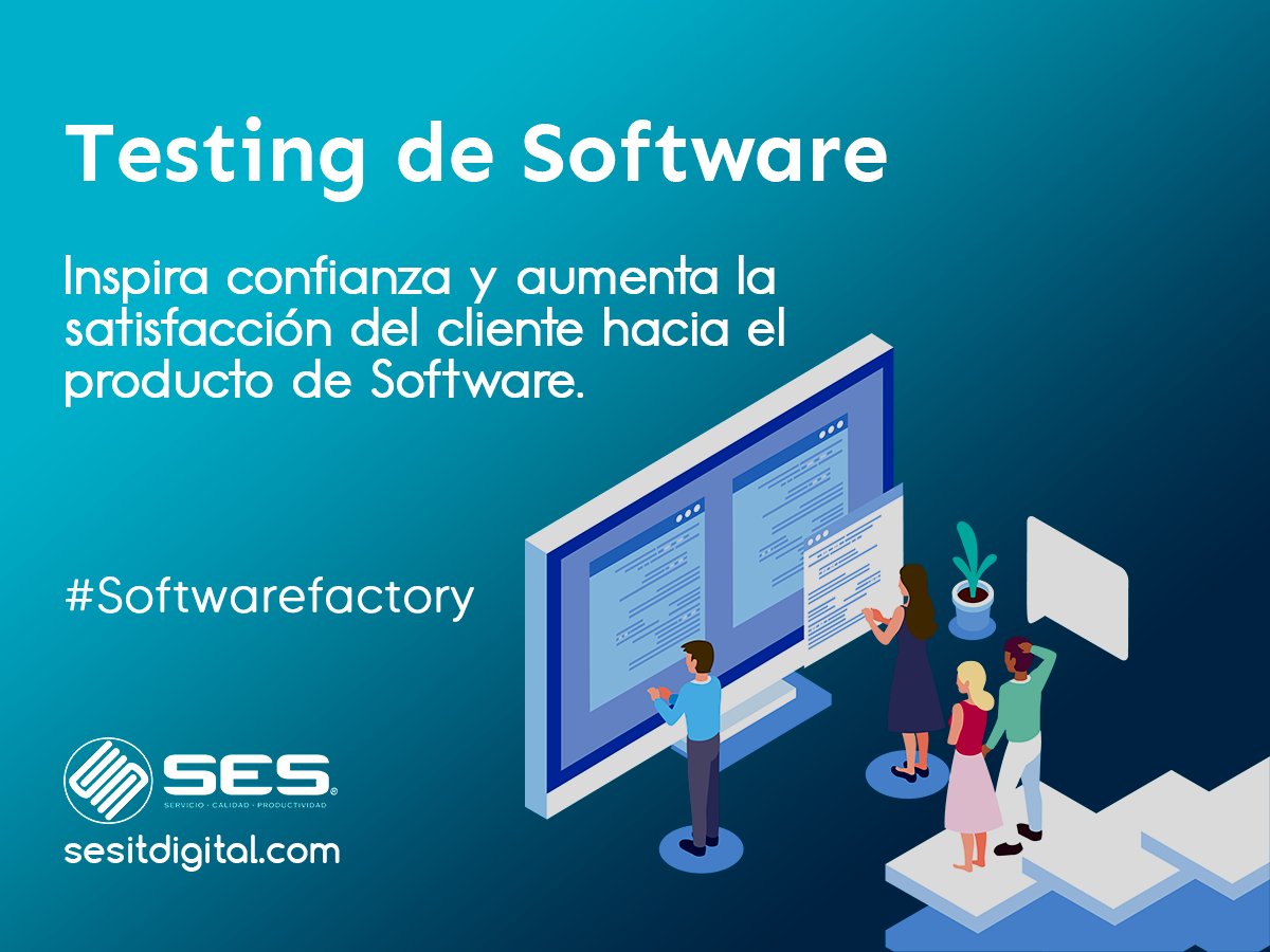 sesitdigital's tweet image. #TestingdeSoftware tan importante como el mismo desarrollo. #SESDigital #SoftwareFactory
