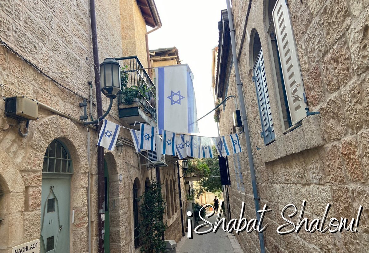 Desde #Israel deseamos que todos tengan Shabat Shaolm y un hermoso descanso de fin de semana🇮🇱🥰