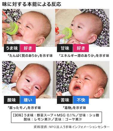 実は味にうるさい？赤ちゃんの味覚がめっちゃ正直ｗｗ