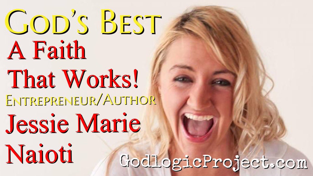 godlogicproject's tweet photo. TONIGHT LIVE on Facebook... Weds 10/21 at 7pm... author and entrepreneur  Jessie Marie Naioti! Call in and comment live at
https://t.co/nQnz497Zzq 
#perserverance #faith #secondchances #recovery #GodsBest #lifechanging #healing #healingjourney #servingothers https://t.co/8Q2MMWBUzS