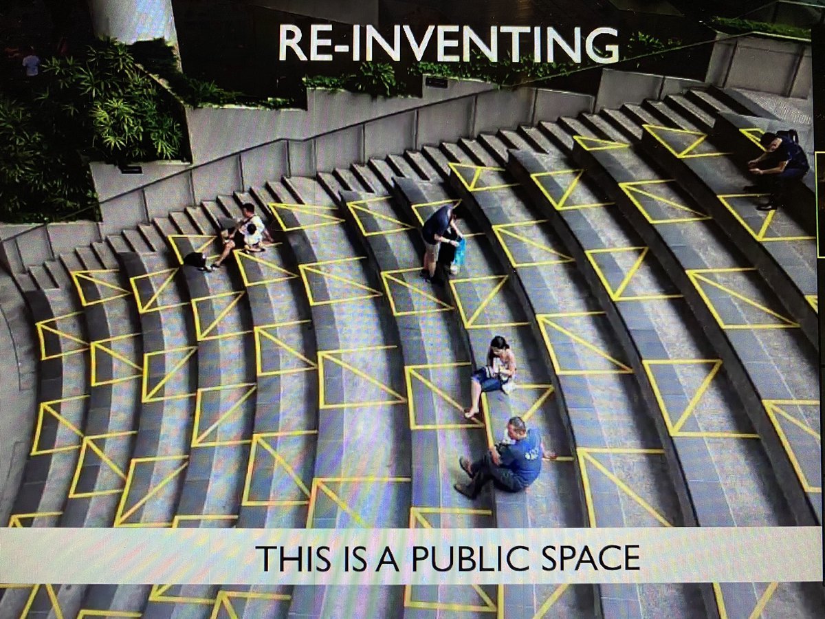 IHC_Global's tweet photo. @luisabravodsgn shares examples of how public spaces have adapted under the current pandemic #SmartCities @urbancampaign @UNHABITAT @pinthecreep @UTCMumbai @JPublicSpace https://t.co/OThEnoTYor
