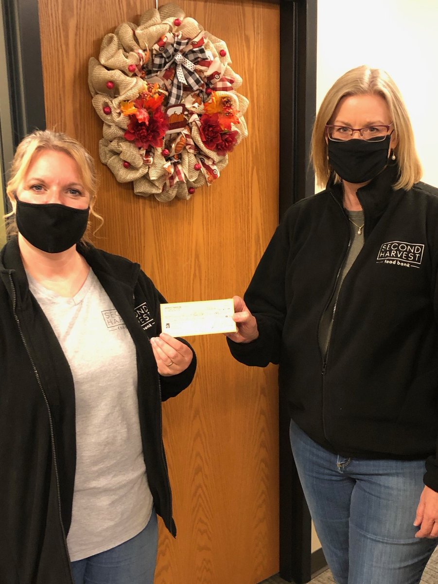 Jeffie's Choice, in corporate sponsorship with <a href="/MarinerFinance/">Mariner Finance</a>, was able to donate $2,500 to the Second Harvest Food Bank of Central Indiana!