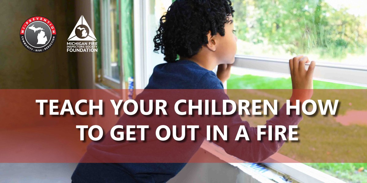 CityofGBFire's tweet photo. Teach your children to never hide during a fire. Even though they may be scared they could become trapped or firefighters may not be able to find them. 
Always teach your children two ways out of the house, incase one way is blocked by fire! https://t.co/f6rzmR8FaN