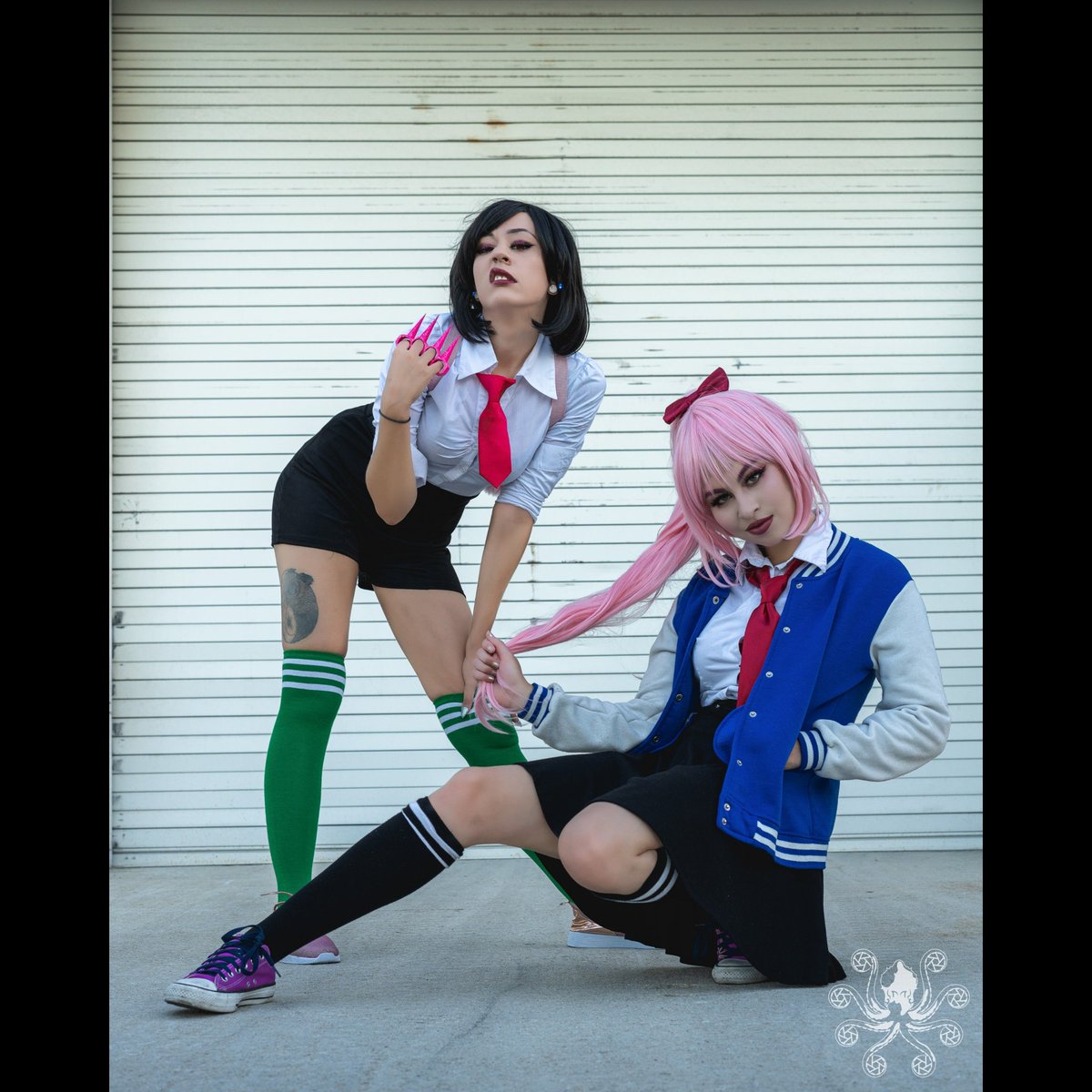💥👊🏽You bouta catch these hands 👊🏽💥
.
.
.
RIVER CITY GIRLS:
@baeloid as Kyoko
<a href="/keyna899/">Patricia</a> as Misako
📸: @mijares_productions 
.
.
.
.
.
.
.
.
#rivercitygirls #cosplayers #nintendo #cosplaygirls #videogamecosplay #rivercitygirlskyoko #rivercitygirlsmisako #cosplayphotography