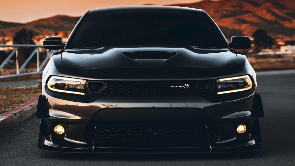 Dodge's tweet photo. Sinister stare.
Photo Credit: Jose M &amp; Alex P. 
#Dodge #DodgeCharger https://t.co/tDhCzo0Y7Q