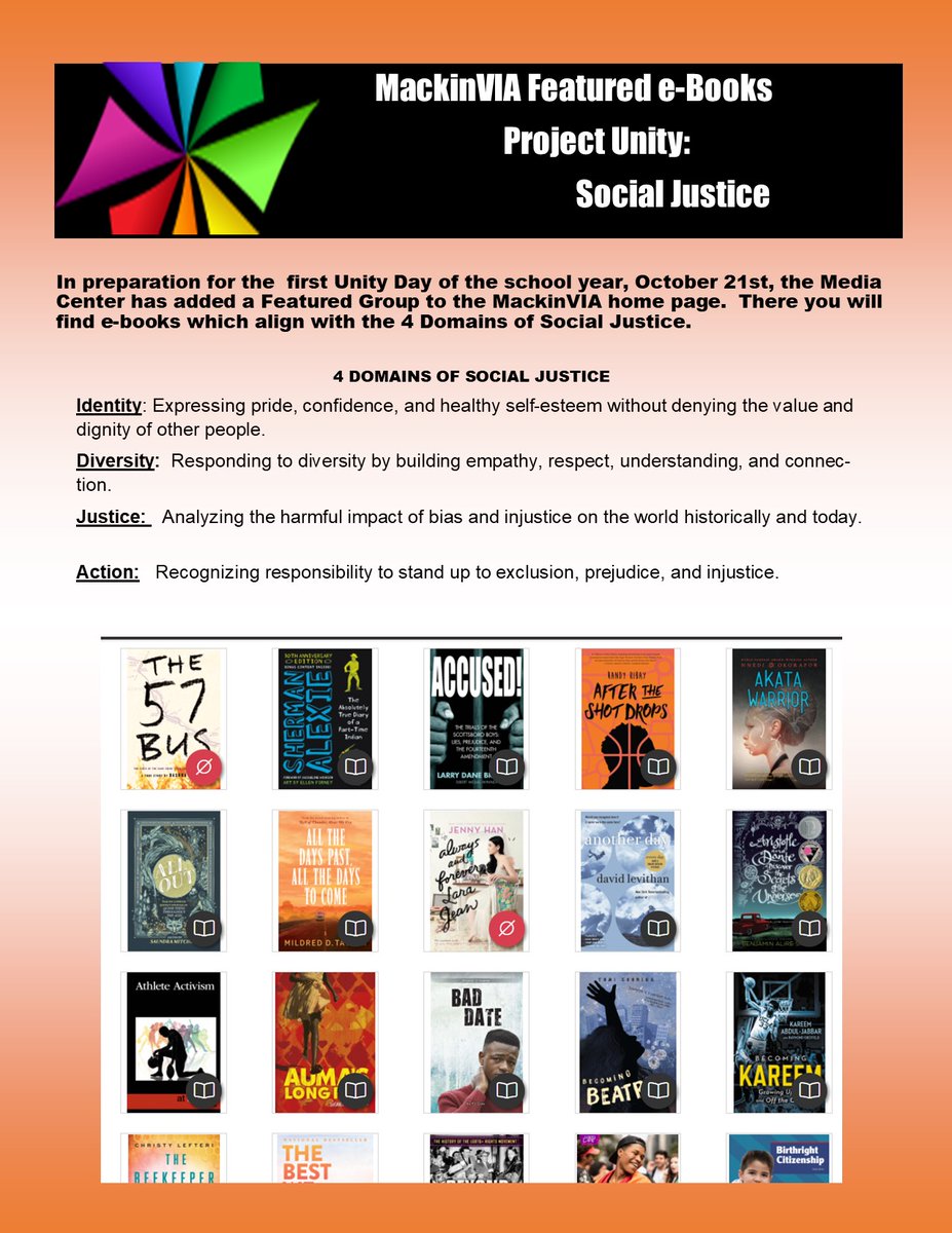 NHSreads's tweet photo. Unity Day - Join AACPS in celebrating by exploring some great resources on MackinVia https://t.co/W6Wxr8IX3i