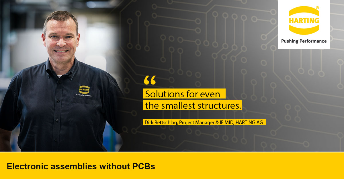 HARTING_Group's tweet image. Wie konventionelle #PCBs ersetzt werden können, lesen Sie im Artikel von @HARTING_MID: 

harting.com/3D-MID/de/aktu…  

#HARTINGMID #Miniaturisierung #3DMID