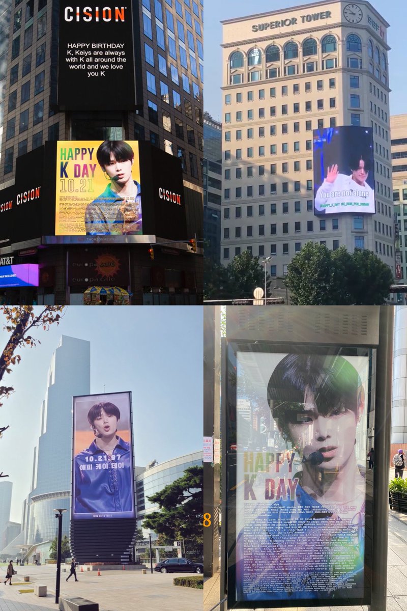 KTEAMMALAYSIA's tweet photo. [K BIRTHDAY ADS PROJECT 2020]

💚 Fukuoka Tower
💚 Seoul Superior Tower 
💚 Samseong Station Brand Theater 
💚 COEX Media Tower
💚 COEX Crown Media 
💚 Bus Shelter Ads 
💚 New York Times Square ads 

Thankyou to Keiys that work hard to make this happen! 💚✨

-ADMIN 🐻- https://t.co/Kf7uiyrMOd