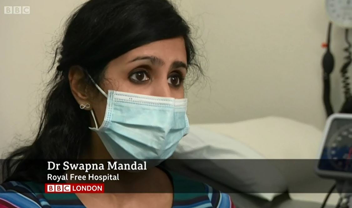 Royal Free London (@royalfreenhs) on Twitter photo Don’t miss Dr Swapna Mandal (<a href="/lung_live4eva/">SWAPNA MANDAL</a>) from the Royal Free Hospital talking to <a href="/BBCLondonNews/">BBC London</a> about a trial which is helping to diagnose sufferers of sleep apnoea.
➡️ bbc.co.uk/iplayer/episod… (skip to 17:05 mins) Don’t miss Dr Swapna Mandal (<a href="/lung_live4eva/">SWAPNA MANDAL</a>) from the Royal Free Hospital talking to <a href="/BBCLondonNews/">BBC London</a> about a trial which is helping to diagnose sufferers of sleep apnoea.
➡️ bbc.co.uk/iplayer/episod… (skip to 17:05 mins)