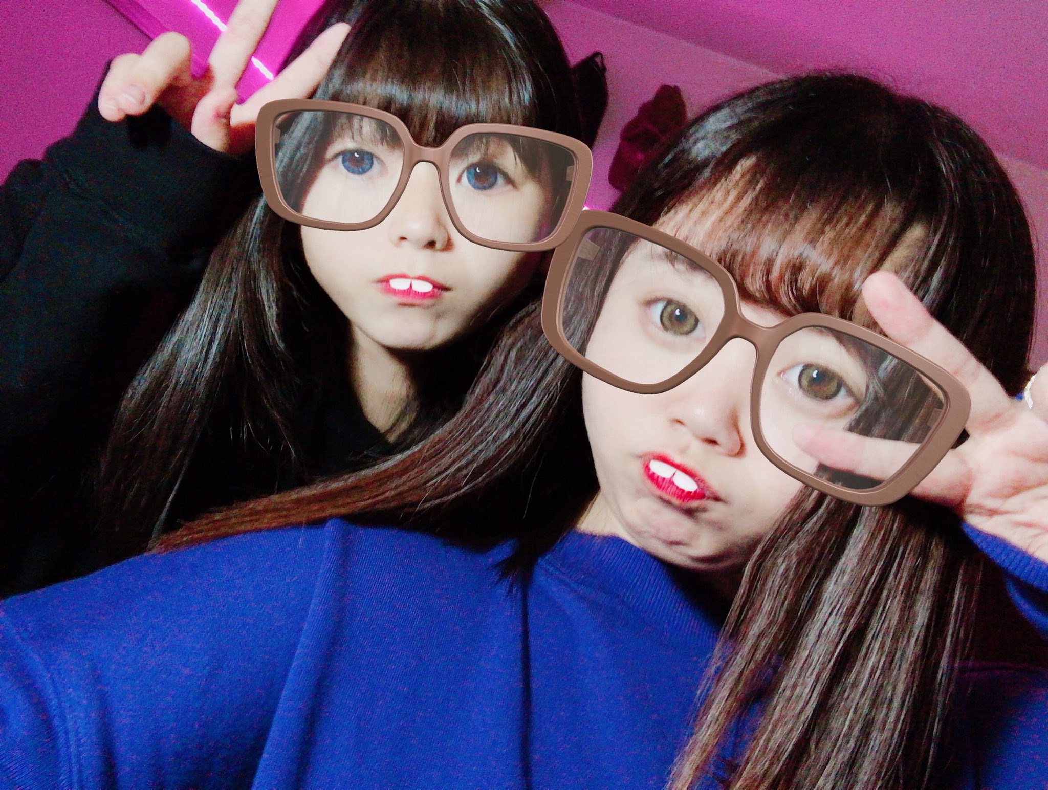 れのゴン 青色のカラコンが可愛すぎる 大好きな子と行けるディズニーこれが最後になるかもしれん 学校休んで行ったかいがあった ディズニーシー ディズニープリクラ T Co Ufmc1uxysj Twitter
