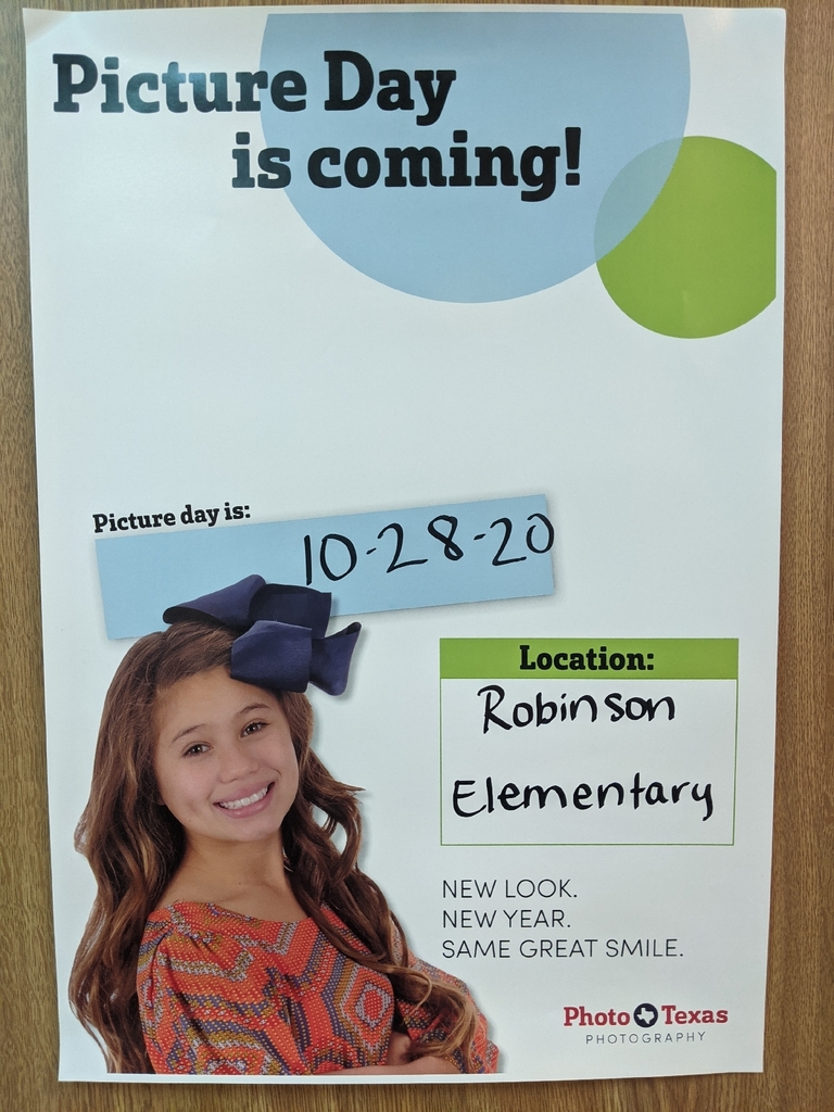Picture day is coming up!! Next Wednesday, October 28th 📸 Dress your best!