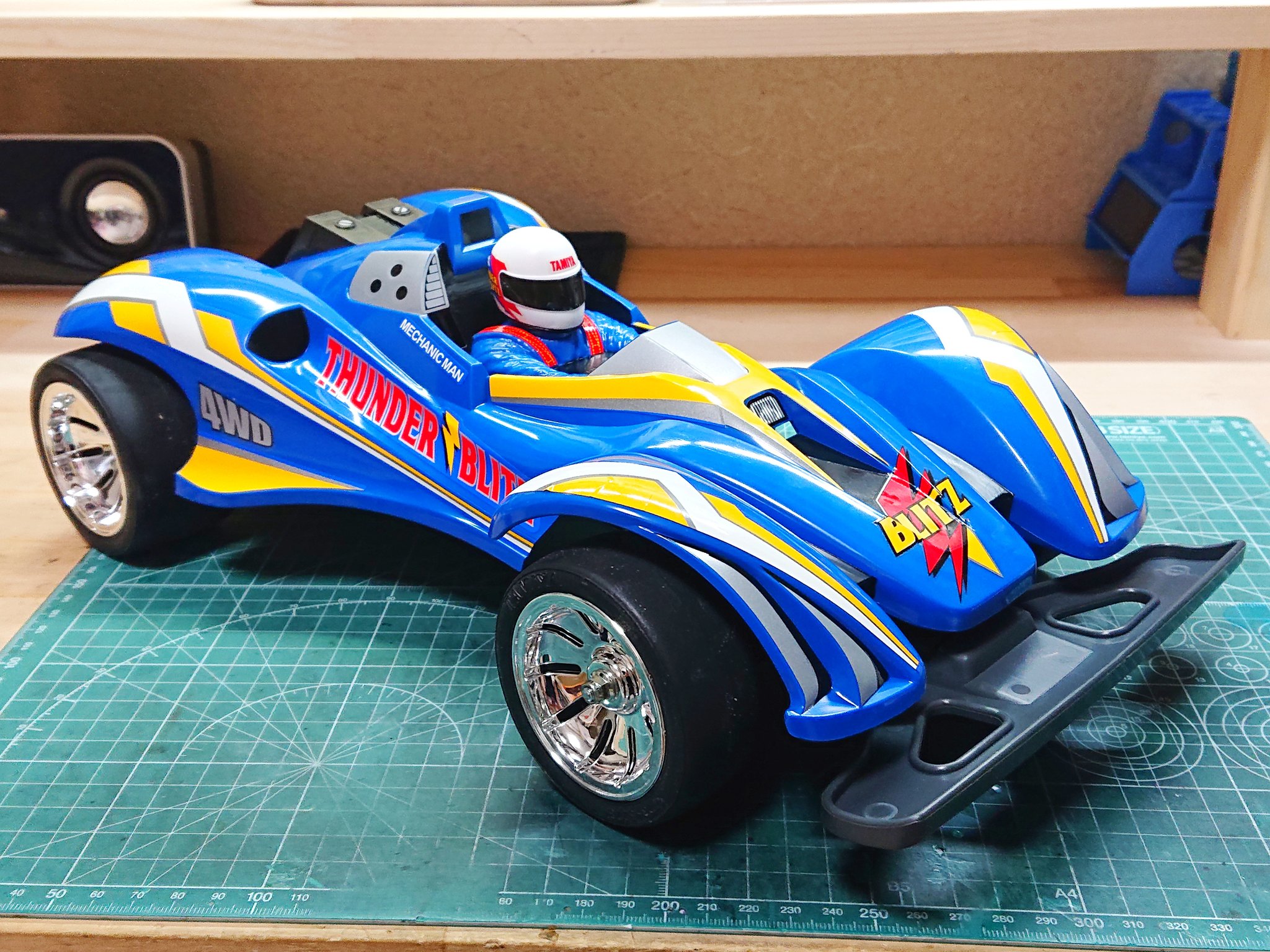 ナチュラ TAMIYA サンダーブリッツ 1/10電動RC4WDレーサー タミヤ