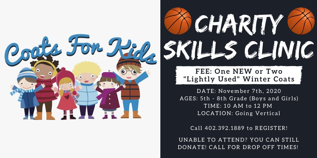 gvbacademy's tweet image. Join us on November 7th as we host our annual “Coats for Kids” Skills Clinic! This event is a great way to help those in need while receiving first class instruction from our staff! #GivingBackTogether

@CoachBarnes1 @CoachVDavis @Coach_Distefano @mauricewatsonjr @MTangemanCSCS