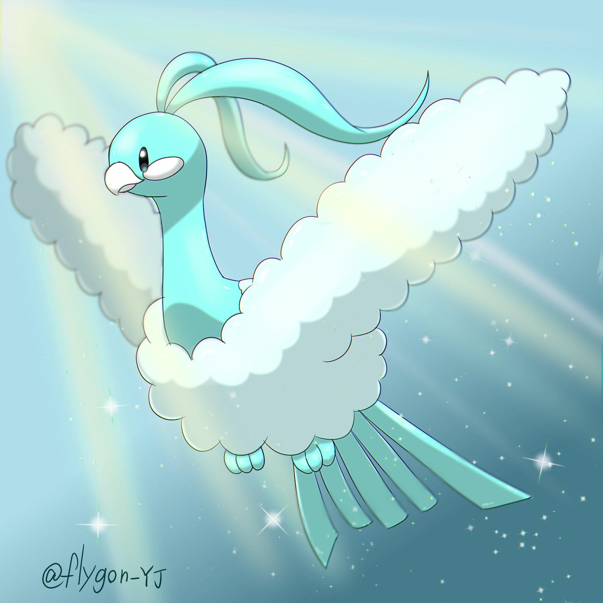 ゆじゅ チルタリス ポケモン イラスト チルタリス T Co 8pyeuvdzcn Twitter