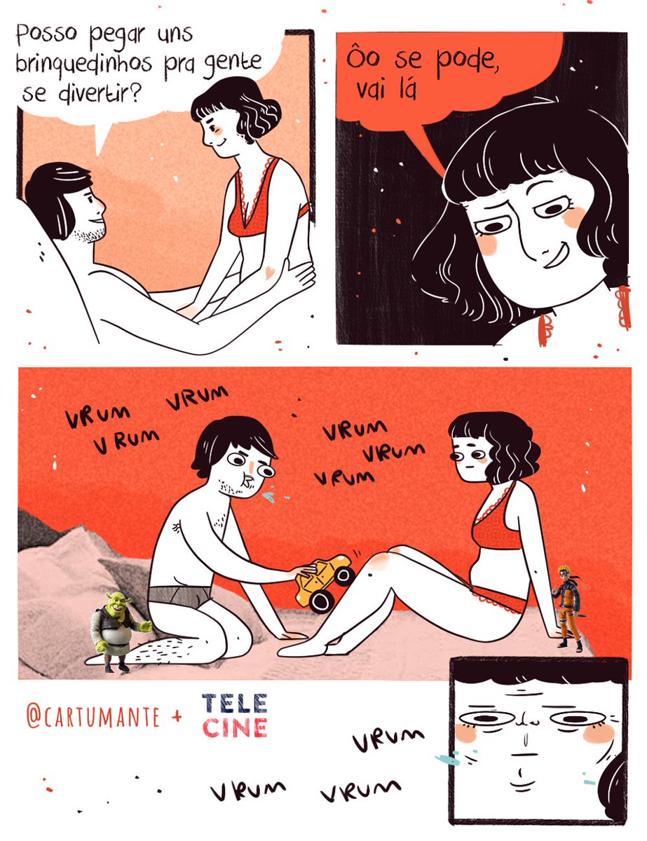 Olar sou a Cecília Ramos aka cartumante na internet

sou ilustradora freelancer morando no rio de janeiro, faço tirinhas e as vezes me arrisco como designer

gosto de cores quentinhas e piadas ruins

você pode encontrar meus produtos aqui: https://t.co/lAwEzj6kEx 