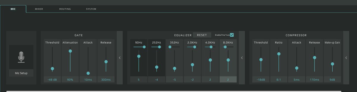Gladd This Is A Shure Sm7b Connected Directly To The Goxlr No Cloudlifter Note 1 I Have My Goxlr Plugged Into My Streaming Pc Your Routing Might Look Different If