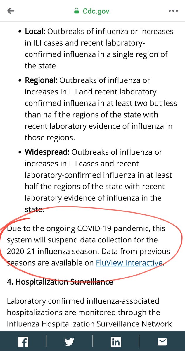 #CDC can't distinguish between the #Flu and #COVID19 so they will not be reporting on the flu anymore.... Seriously... #WakeUpAmerica #GoodGrief 😳🙄🤔😲 <a href="/CDCgov/">CDC</a> 
We are being played....