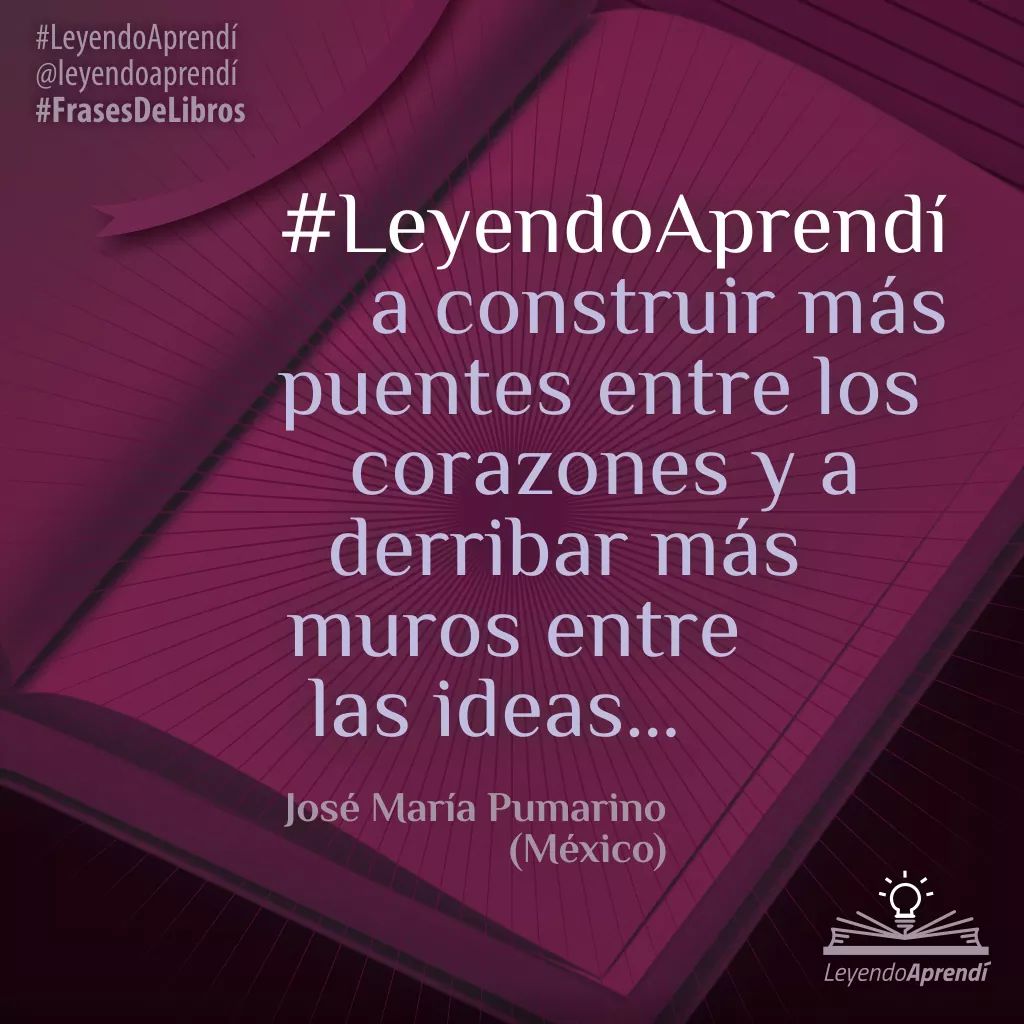 LeyendoAprendi's tweet photo. #LeyendoAprendí a construir puentes... 

#AngelsTeam https://t.co/sZcO7sj69i