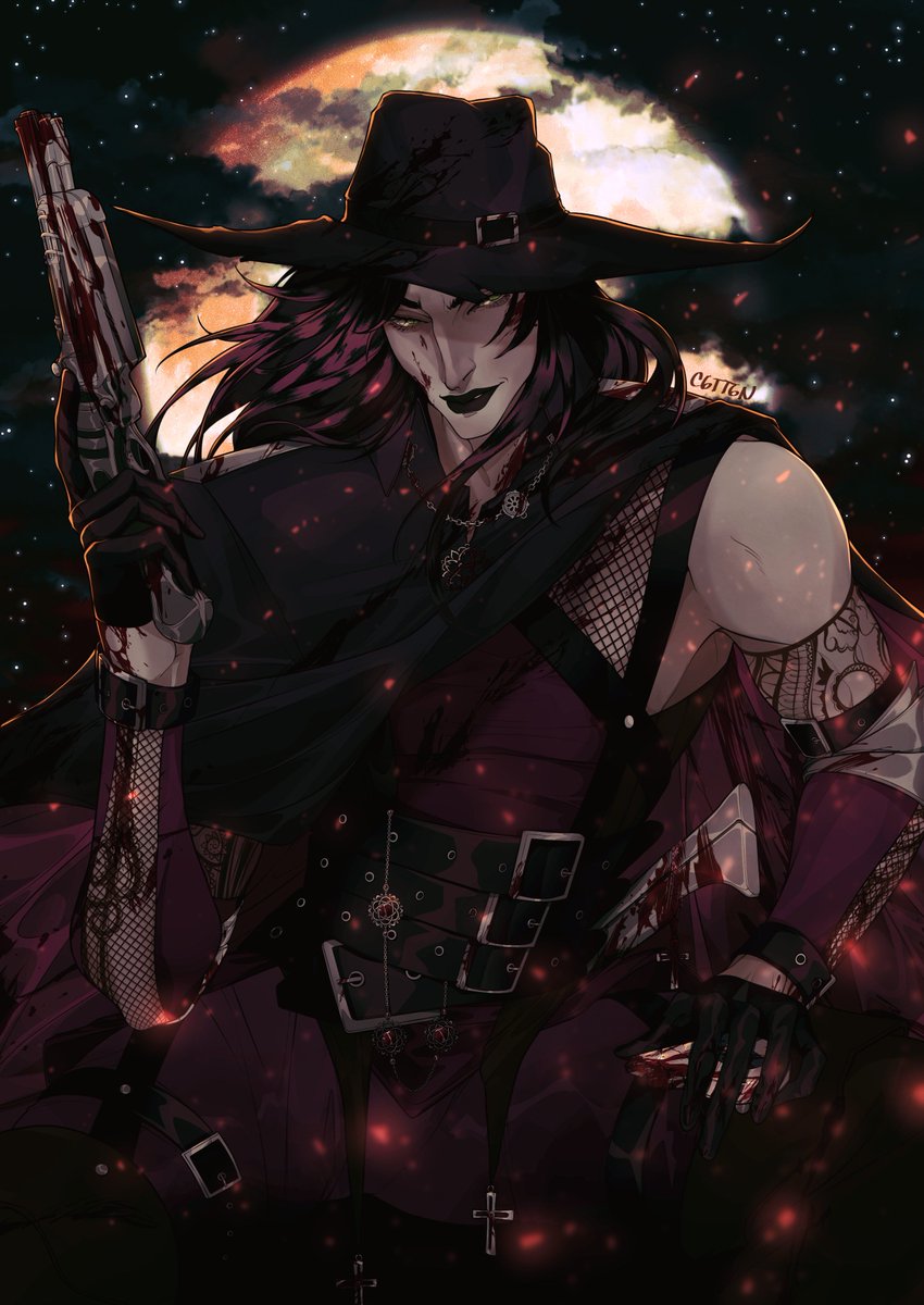 「vampire hunter diavolo 」|cotton after darkのイラスト