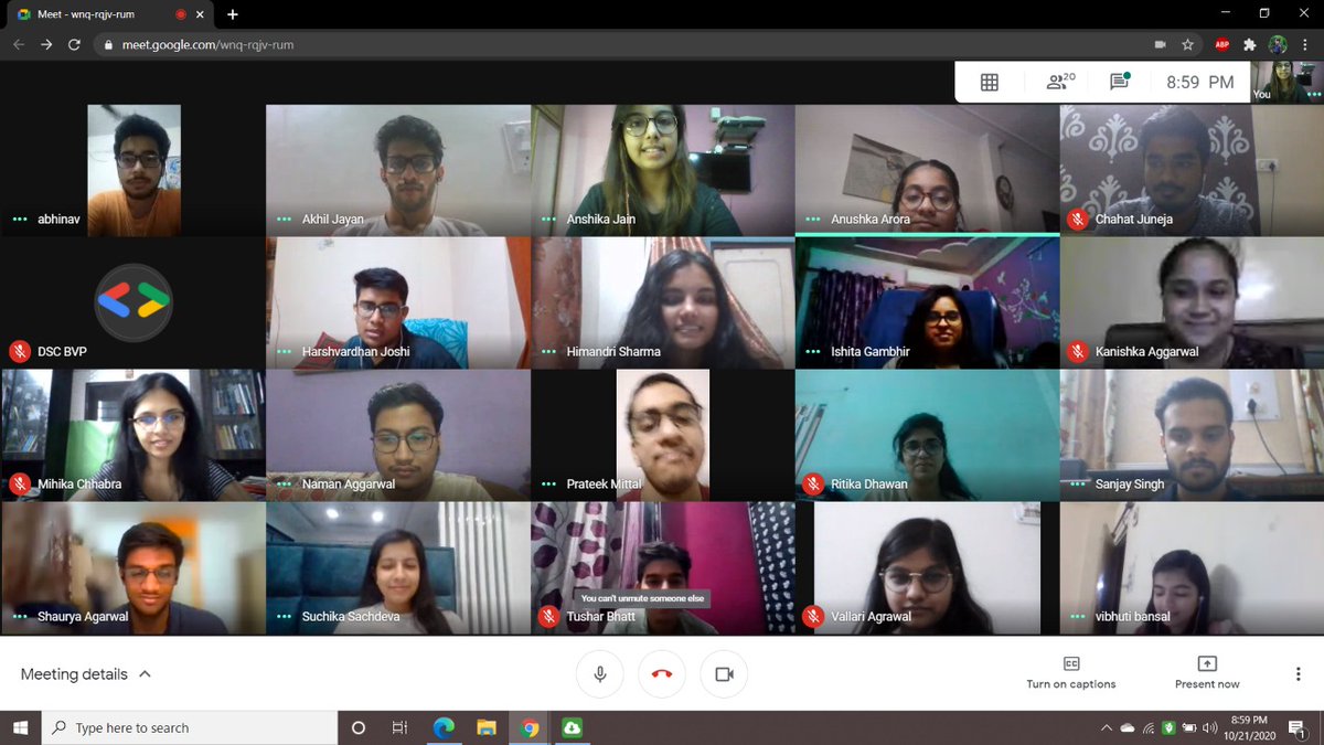 dsc_bvp's tweet image. During these tough times of COVID-19, we couldn’t meet each other in person, but we are really happy to have such talented people in our team this year.
So, welcome guys and we hope that you have a awesome journey ahead!✨
#dscbvp #developersstudentclub