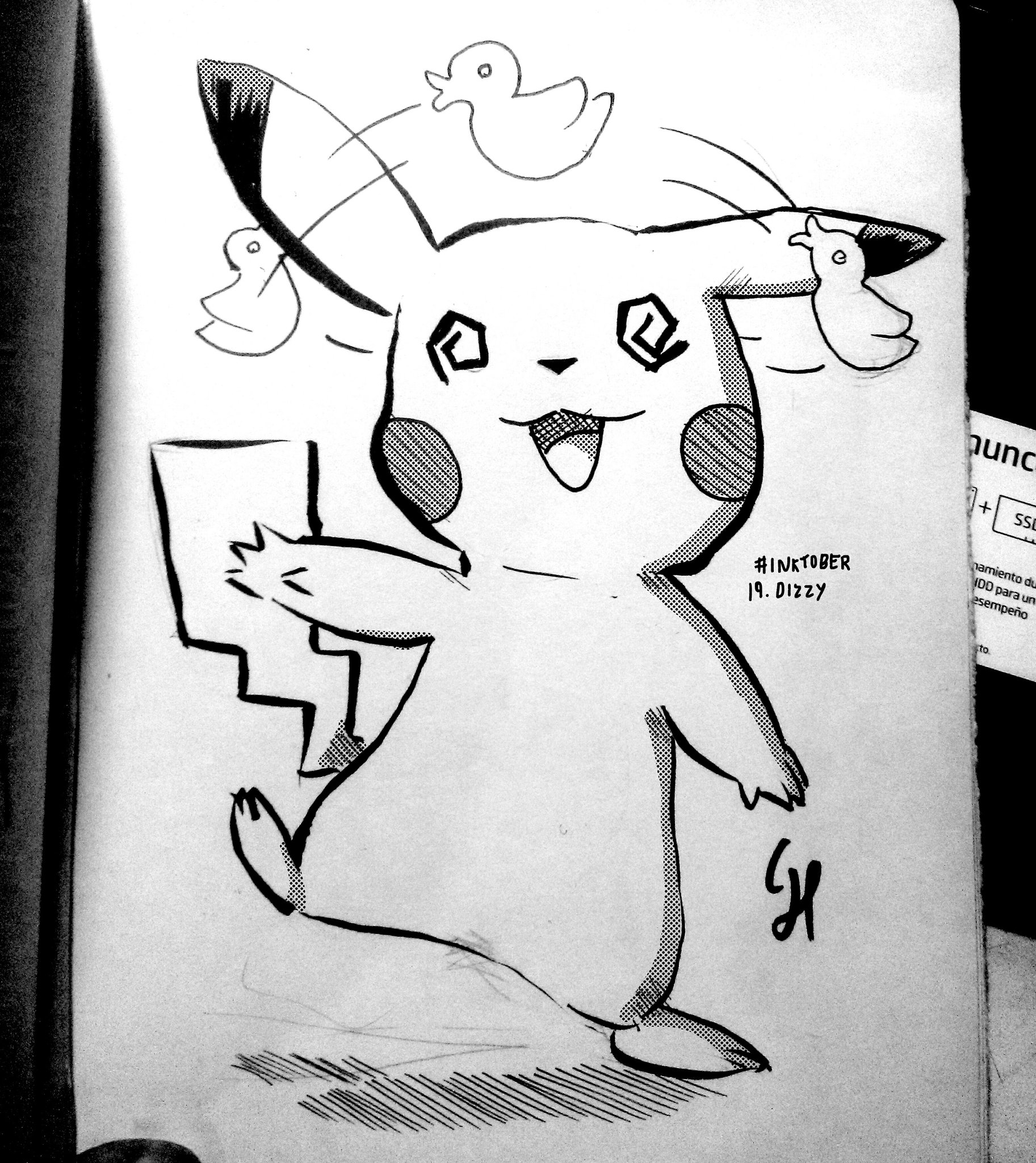 COMO DIBUJAR A PIKACHU - POKEMON GO! / how yo draw pikachu