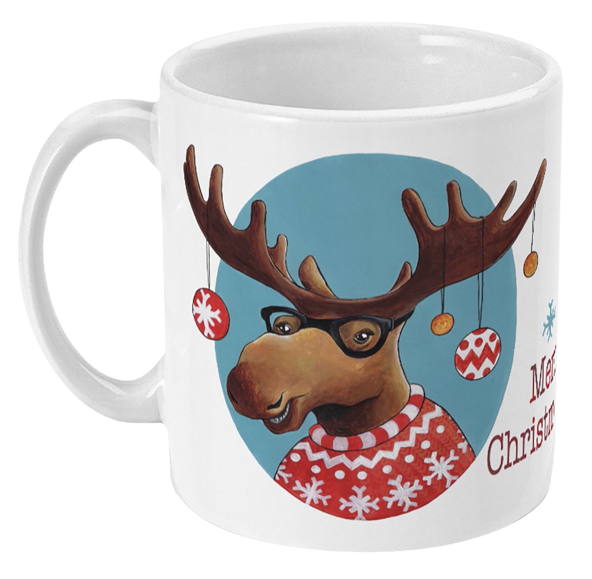 Early Christmas addition to my Etsy Shop. Couldn’t resist a good/bad pun! illonaclarkdesigns.etsy.com #Christmas2020 #giftideas #hipster