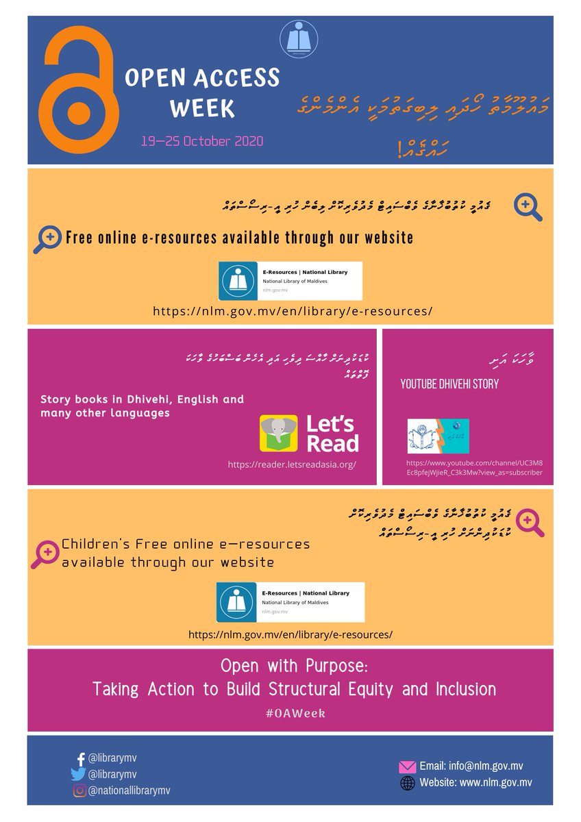 librarymv's tweet image. #OAWeek2020 
#openaccessweek2020