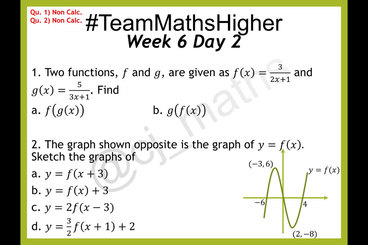 cj_maths's tweet photo. 21.10.2020 Question for #TeamMathsHigher #HigherMaths #maths #mathschat https://t.co/a4HdxjA58J