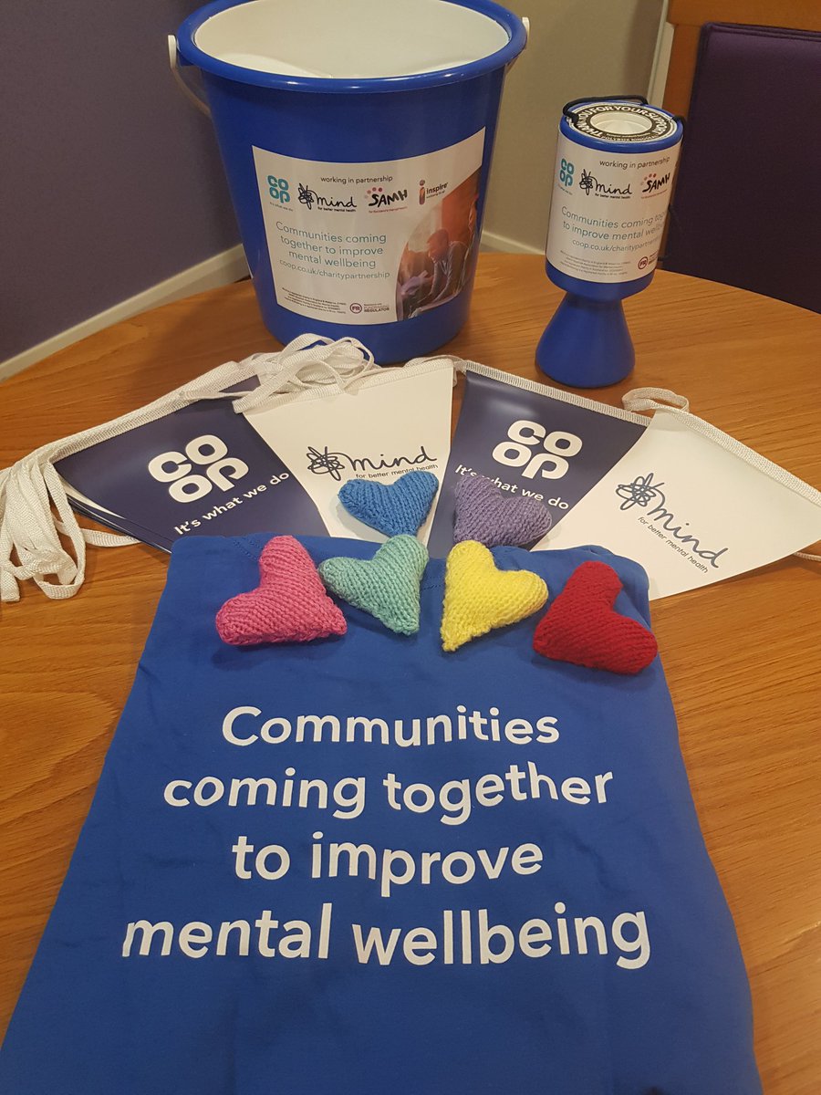 Co op funeralcare, Shrewsbury, are busy making hug hearts for our bereaved families and loved ones in aid of Mind . If there are any knitters out there that could assist we would be very grateful ❤🧡💙