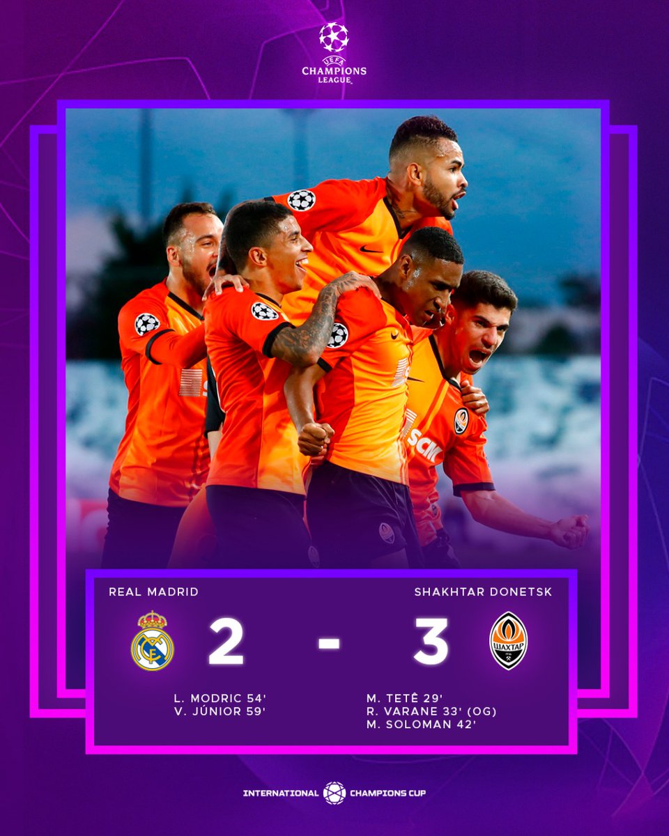houseofsoccerfc's tweet photo. YOU LIKE DRAMA?! 😳😳😳

Fede Valverde's 3rd goal is called-off due to interference and Shakhtar gets the MASSIVE upset over Real Madrid

Meanwhile, Lokomotiv scores in the 75' to draw 2-2 against RB Salzburg https://t.co/eXtLVL8PQz