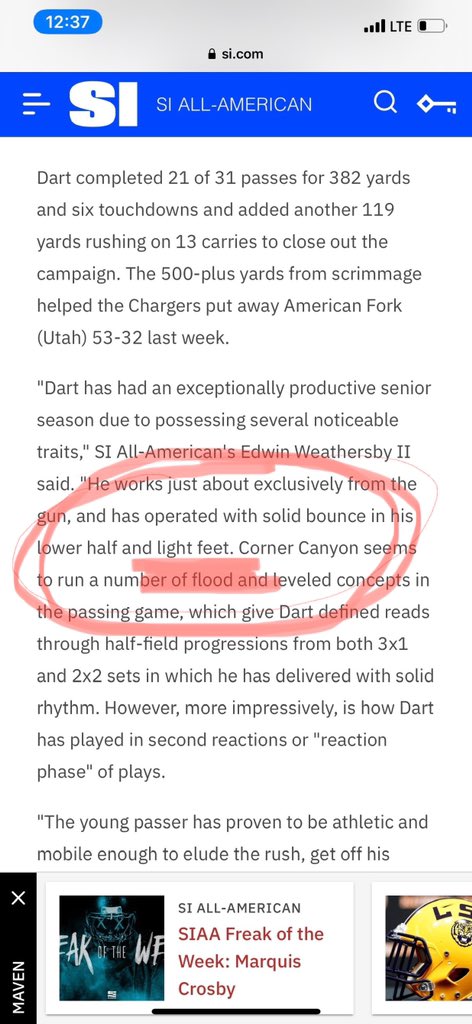 pporterdds's tweet image. 🤦 🤦🏼‍♂️ 🤦‍♀️ could’ve had him, but slow feet... 🙄 @CoachBodie4 @USUFootball @JaxsonDart