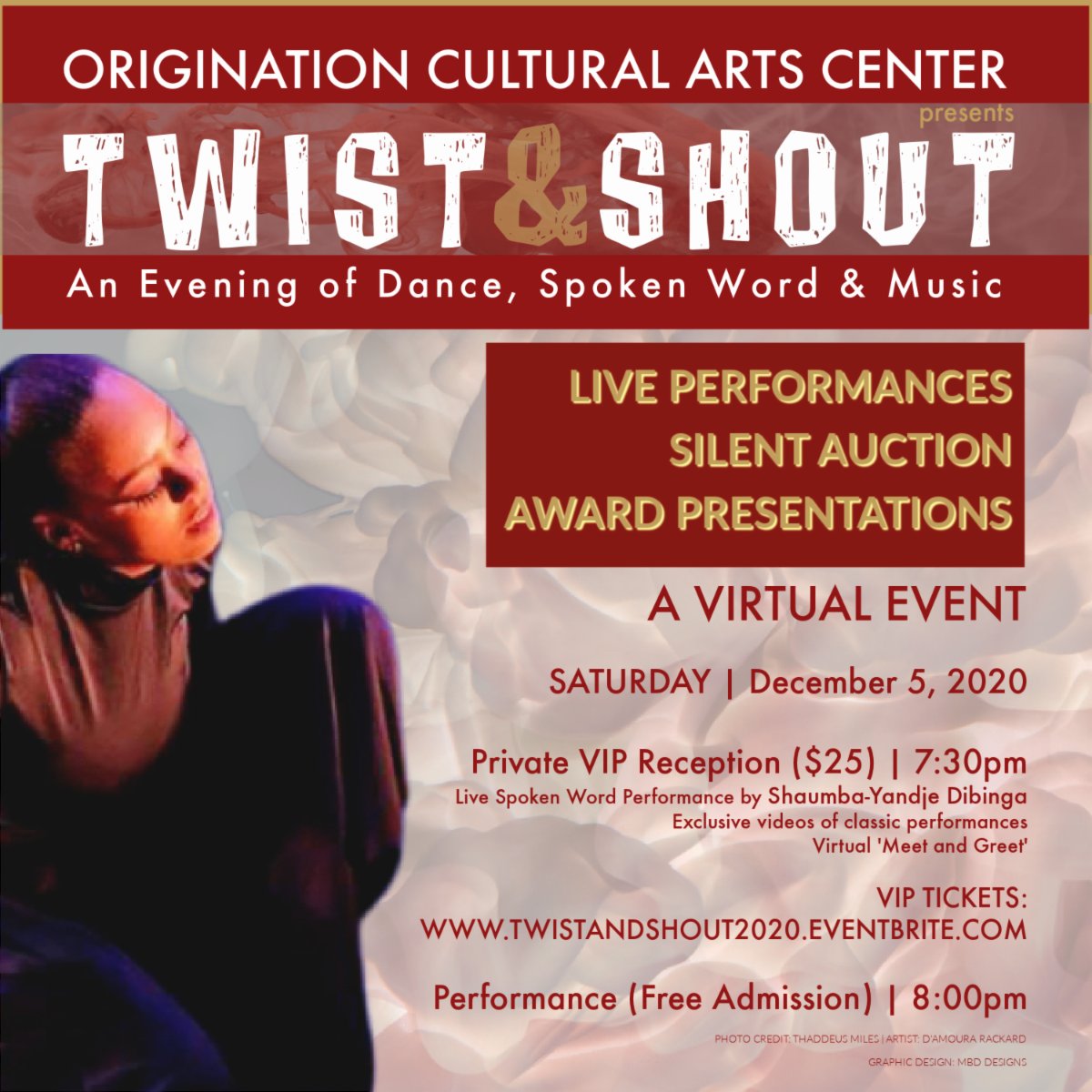 TWIST&amp; SHOUT 2020 VIP TICKETS ON SALE NOW! #tickets #arts #youth #performance #fundraiser #dance conta.cc/3kmX3rh