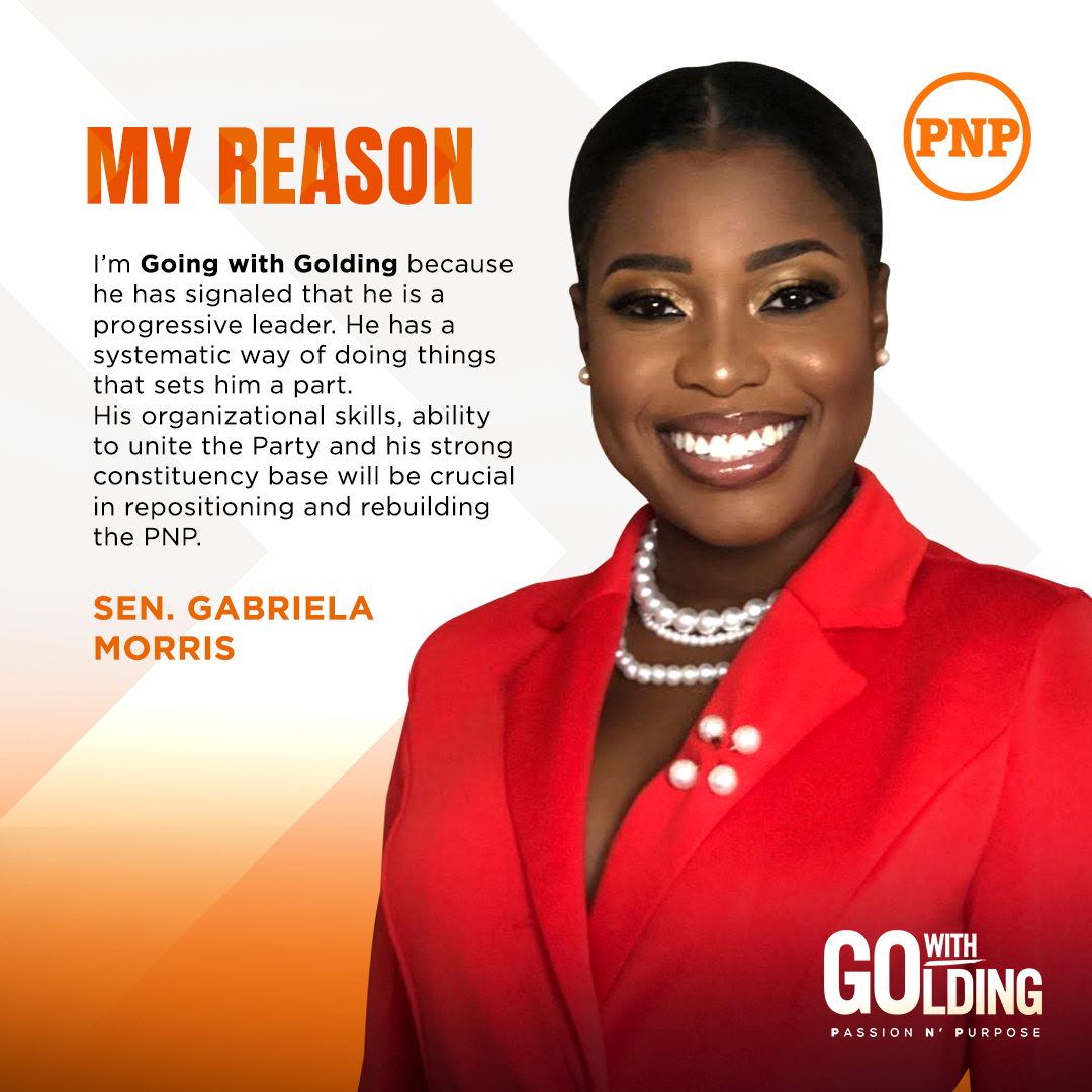 MarkJGolding's tweet photo. I am excited to share that Cdes Luther Buchanan, @joangordon_ and Sen. @GabrielaJMorris have all made their Mark and they are ready to #GoWithGolding on November 7th. https://t.co/8ncFSon50L