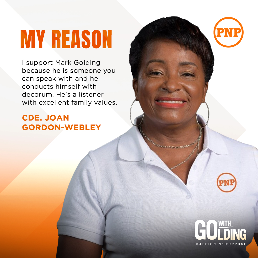 MarkJGolding's tweet photo. I am excited to share that Cdes Luther Buchanan, @joangordon_ and Sen. @GabrielaJMorris have all made their Mark and they are ready to #GoWithGolding on November 7th. https://t.co/8ncFSon50L