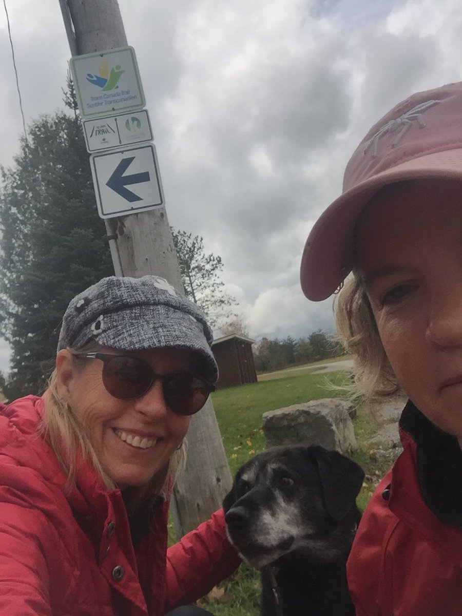 lisaoelke's tweet photo. #Thegreatcanadiantrail @ireland_sherri ⁦@MemorialPark⁩ Lindsay On https://t.co/DBbMzncUKm