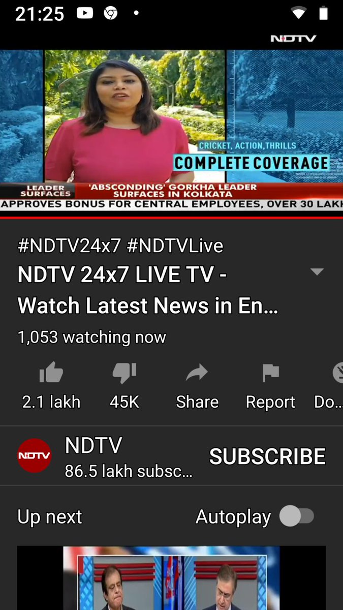 Nguptaprakash's tweet image. TRP at you Tube
Around 9.25 PM
@sardesairajdeep 
@rahulkanwal 
@PrannoyRoyNDTV 
@VishnuNDTV 
@aroonpurie 
#TargetRepublicPlotExposed 
#TargetArnabPlot 
#RahulWithPFI 
#EndgamePakistan