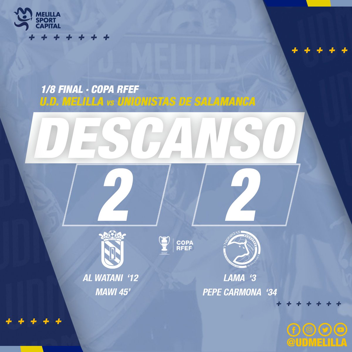 Unión Deportiva Melilla tweet media