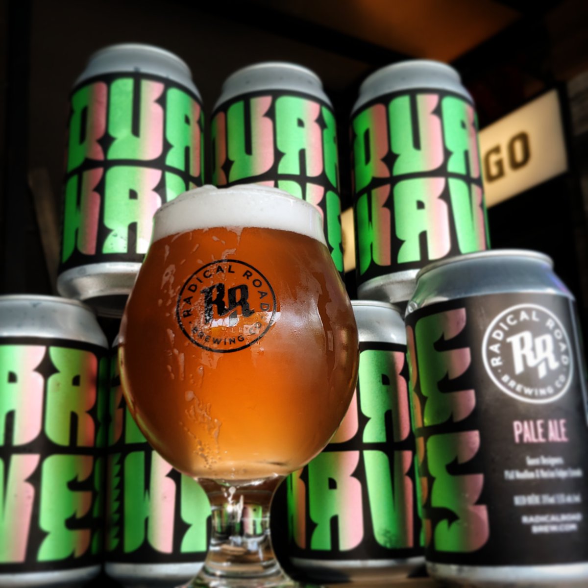 Square Waves Pale Ale has got a new look thanks to guest designers @phillywoocrew &amp;  @marisatiiva . Thanks guys! Looks great! Come try this juicy Pale Ale. We are now open 12pm till 11pm daily on our patio and retail shop.

#craftbeerlove #craftbeerlover #craftbeerdesign