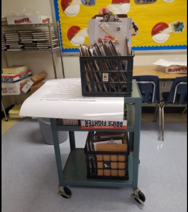 MrsTalmoHB's tweet photo. Today students did a great job reviewing for AND crushing their test on "The Ravine." Everything is all set for our #PopUpClassroom tomorrow! I cannot wait! #ELA #RemoteLearning #WarriorStrong #HybridLearning https://t.co/Tsu6y7J1Vs