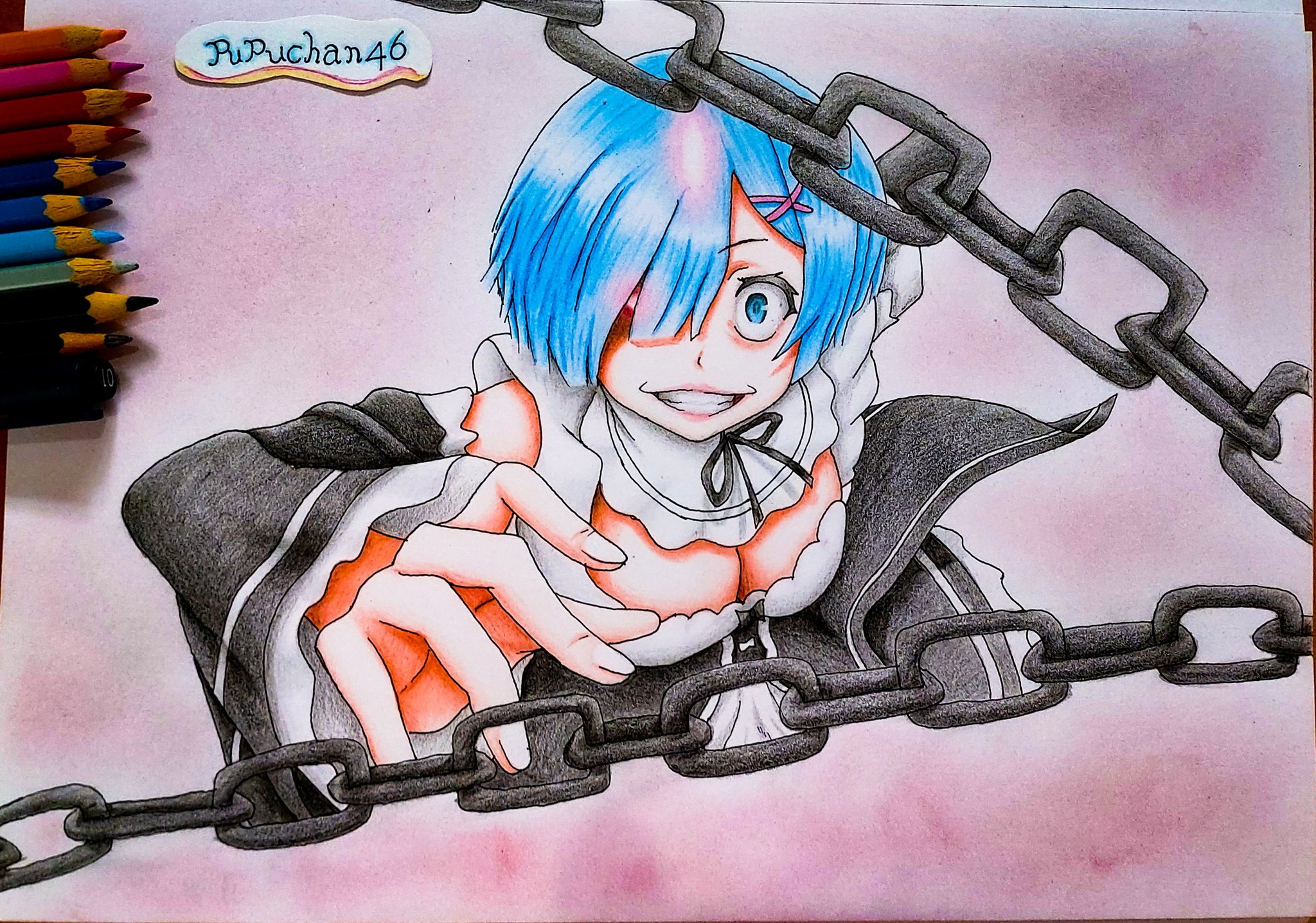 PUPU on X: Ichigo kurosaki #drawing #drawings #anime #traditional