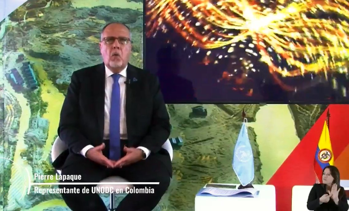 UNODCROCOL's tweet image. El informe “Colombia, #ExplotaciónOroAluvión” es el resultado de la colaboración entre el @MinEnergiaCo 🇨🇴, la Sección INL de la @USEmbassyBogota 🇺🇸 y @UNODCColombia 🇺🇳, a través del proyecto #SIMCI